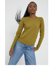 Sweter sweter damski kolor zielony lekki - Answear.com Jdy