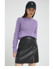 Sweter sweter damski kolor fioletowy lekki - Answear.com Jdy