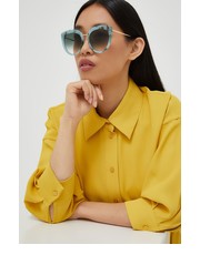Okulary okulary przeciwsłoneczne damskie kolor zielony - Answear.com Isabel Marant