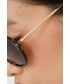 Okulary Isabel Marant okulary przeciwsłoneczne damskie kolor złoty