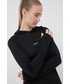 Bluza Icebreaker bluza sportowa Cool-Lite damska kolor czarny z kapturem gładka