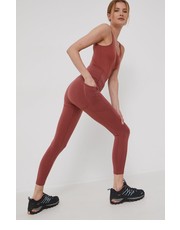 Legginsy legginsy sportowe Fastray damskie kolor bordowy gładkie - Answear.com Icebreaker
