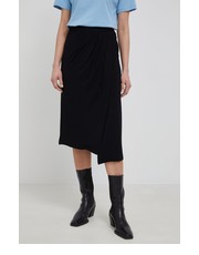 Spódnica spódnica kolor czarny midi prosta - Answear.com Birgitte Herskind
