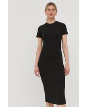 Sukienka sukienka kolor czarny midi prosta - Answear.com Birgitte Herskind