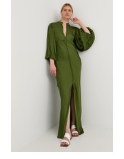 Sukienka sukienka kolor zielony maxi dopasowana - Answear.com Birgitte Herskind