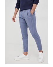 Spodnie męskie spodnie z domieszką wełny męskie dopasowane - Answear.com Drykorn