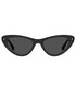 Okulary Chiara Ferragni okulary przeciwsłoneczne damskie kolor czarny