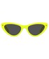 Okulary Chiara Ferragni okulary przeciwsłoneczne damskie kolor żółty
