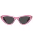 Okulary Chiara Ferragni okulary przeciwsłoneczne damskie kolor różowy