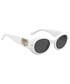 Okulary Chiara Ferragni okulary przeciwsłoneczne damskie kolor biały