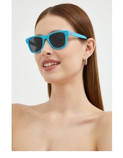 Okulary okulary przeciwsłoneczne damskie kolor turkusowy - Answear.com Chiara Ferragni