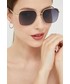 Okulary Chiara Ferragni okulary przeciwsłoneczne damskie kolor złoty