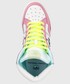 Sneakersy Chiara Ferragni buty skórzane kolor różowy