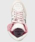 Sneakersy Chiara Ferragni sneakersy skórzane Cf1 High kolor różowy