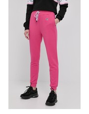 Spodnie spodnie bawełniane damskie kolor różowy gładkie - Answear.com Chiara Ferragni