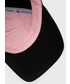 Czapka Chiara Ferragni czapka bawełniana kolor czarny z aplikacją