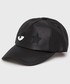 Czapka Chiara Ferragni czapka kolor czarny z aplikacją