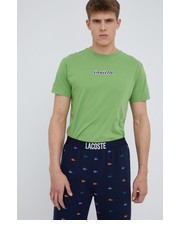 T-shirt - koszulka męska t-shirt bawełniany kolor zielony z nadrukiem - Answear.com Invicta