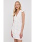 Sukienka Young Poets Society sukienka bawełniana kolor biały mini dopasowana