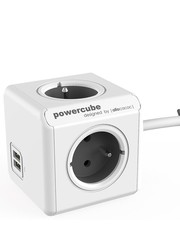 Akcesoria - Rozgałęźnik modułowy PowerCube Extended USB 1,5 m GREY - Answear.com Allocacoc