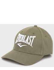 Czapka czapka bawełniana kolor zielony z aplikacją - Answear.com Everlast