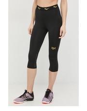 Legginsy legginsy treningowe damskie kolor czarny z nadrukiem - Answear.com Everlast