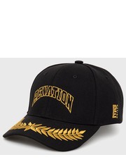 Czapka czapka kolor czarny z aplikacją - Answear.com P.E Nation