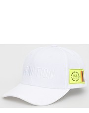 Czapka czapka kolor biały z aplikacją - Answear.com P.E Nation