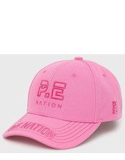 Czapka czapka kolor różowy z aplikacją - Answear.com P.E Nation