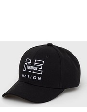 Czapka czapka kolor czarny z aplikacją - Answear.com P.E Nation
