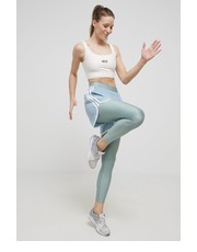 Legginsy legginsy treningowe damskie kolor zielony gładkie - Answear.com P.E Nation