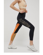 Legginsy legginsy treningowe damskie kolor czarny wzorzyste - Answear.com P.E Nation