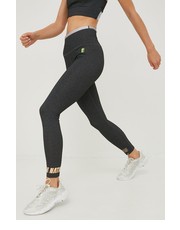 Legginsy legginsy treningowe Reaction damskie kolor szary melanżowe - Answear.com P.E Nation