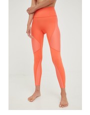 Legginsy legginsy treningowe Free Play damskie kolor pomarańczowy wzorzyste - Answear.com P.E Nation