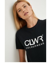Bluzka t-shirt bawełniany kolor czarny - Answear.com Colourwear