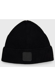 Czapka czapka bawełniana kolor czarny bawełniana - Answear.com C.P. Company