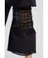 Bluzka Xt Studio XT Studio bluzka bawełniana damska kolor czarny gładka