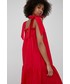 Sukienka Xt Studio XT Studio sukienka bawełniana kolor czerwony mini rozkloszowana
