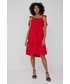 Sukienka Xt Studio XT Studio sukienka bawełniana kolor czerwony mini rozkloszowana