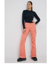 Spodnie Spodnie damskie kolor pomarańczowy - Answear.com Burton