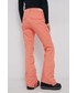 Spodnie Burton Spodnie damskie kolor pomarańczowy