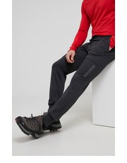 Spodnie męskie spodnie męskie kolor szary gładkie - Answear.com Burton