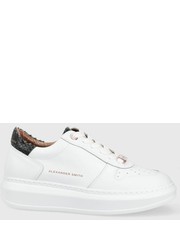 Sneakersy buty skórzane cambridge kolor biały - Answear.com Alexander Smith
