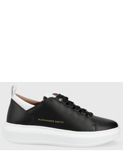 Sneakersy męskie buty skórzane wembley kolor czarny - Answear.com Alexander Smith