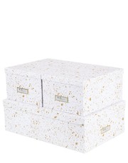 Akcesoria - zestaw pudełek do przechowywania Inge (3-pack) - Answear.com Bigso Box of Sweden