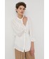 Koszula Bruuns Bazaar koszula bawełniana damska kolor biały
