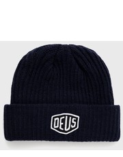 Czapka czapka wełniana kolor szary z grubej dzianiny wełniana - Answear.com Deus Ex Machina