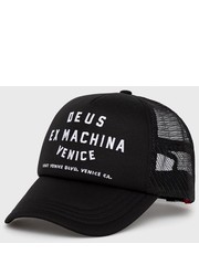 Czapka czapka kolor czarny z aplikacją - Answear.com Deus Ex Machina