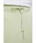 Spodnie Outhorn spodnie dresowe damskie kolor zielony gładkie