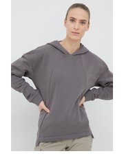 Bluza bluza damska kolor szary z kapturem gładka - Answear.com Outhorn
